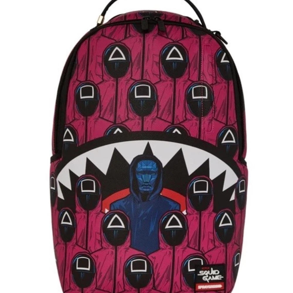 Sprayground Squid Game front man backpack 2025 *sold out online*